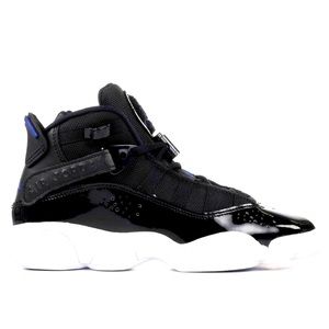 Jordan 6 Rings GS Black/Blue…Size 12C